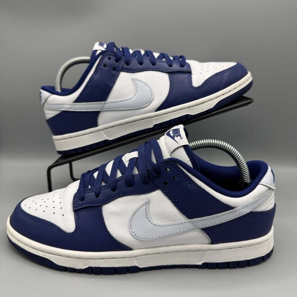 Nike Dunk Low Retro Deep Royal Football Grey DV0833-401 Mens 8.5 Womens 10